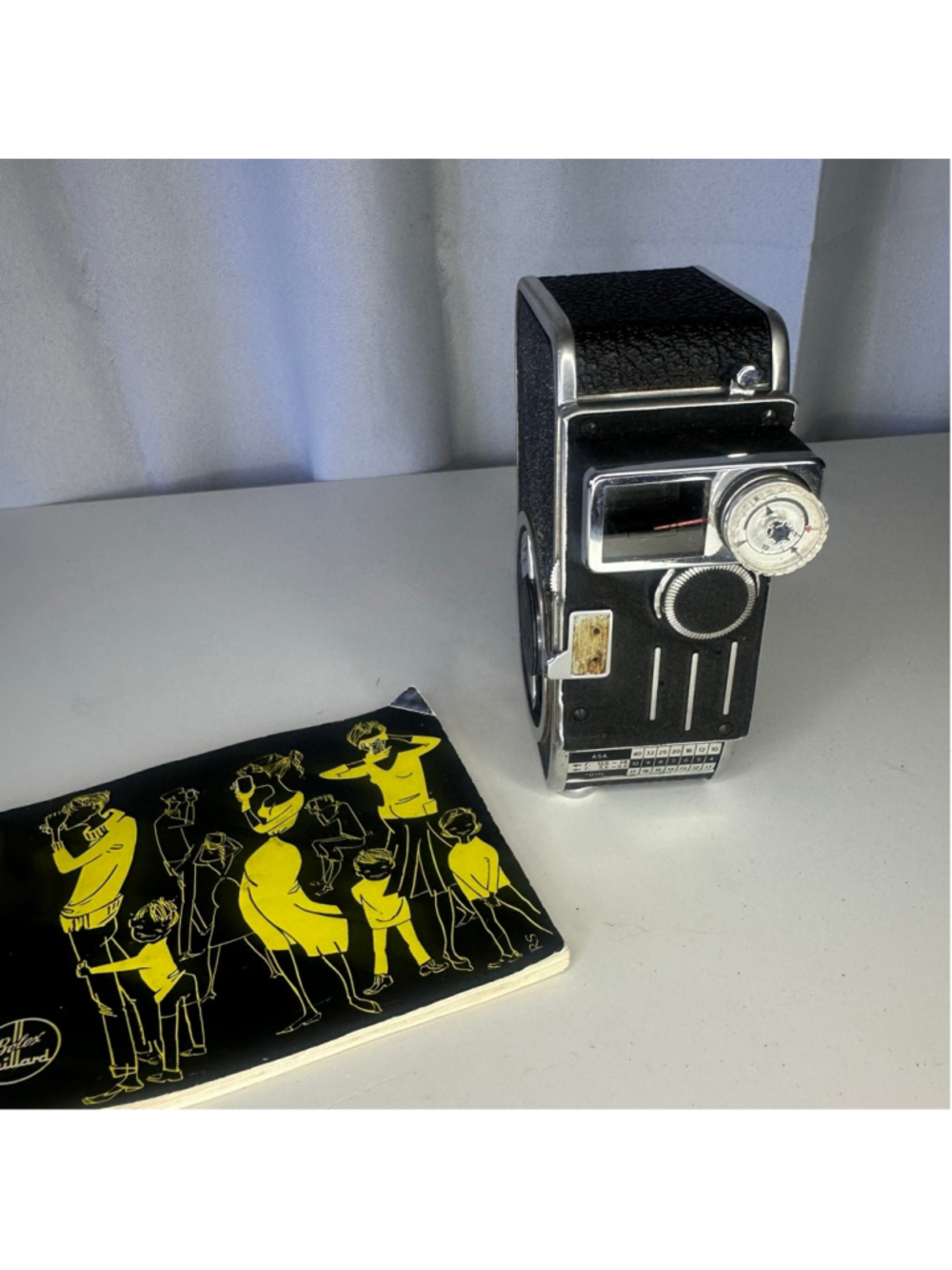 Vintage Paillard Bolex B8SL 8mm Movie Camera with Original Manual